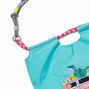 &quot;It&#39;s Beach Day&quot; Retro Van Teal Tote Bag,