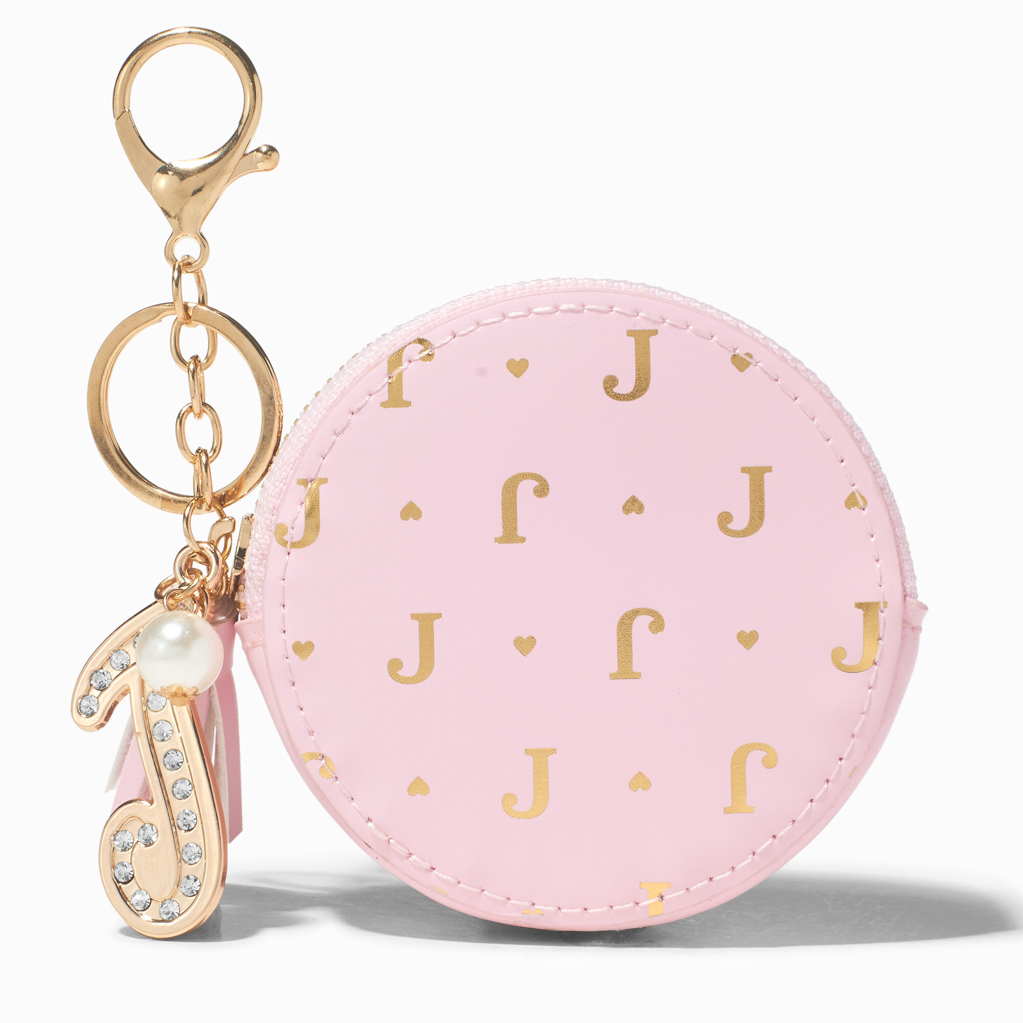 View Claires en Initial Coin Purse J Gold information