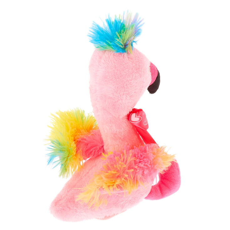 Claire&#39;s Club Dancing &amp; Singing Flamingo Soft Toy,