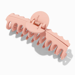 Matte Blush Pink Large Hair Claw,