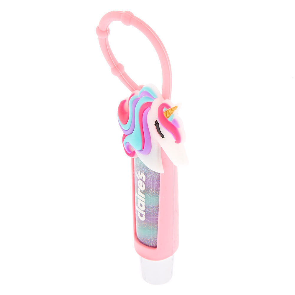 Miss Glitter the Unicorn Lip Gloss Tube - Marshmallow,
