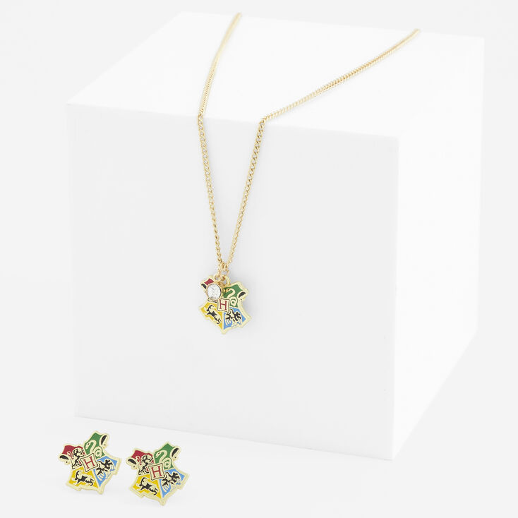 Coffret cadeau parure de bijoux Poudlard Harry Potter&trade;,