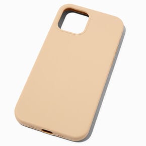 Coque de portable taupe unie - Compatible avec iPhone&reg;&nbsp;12/12 Pro,