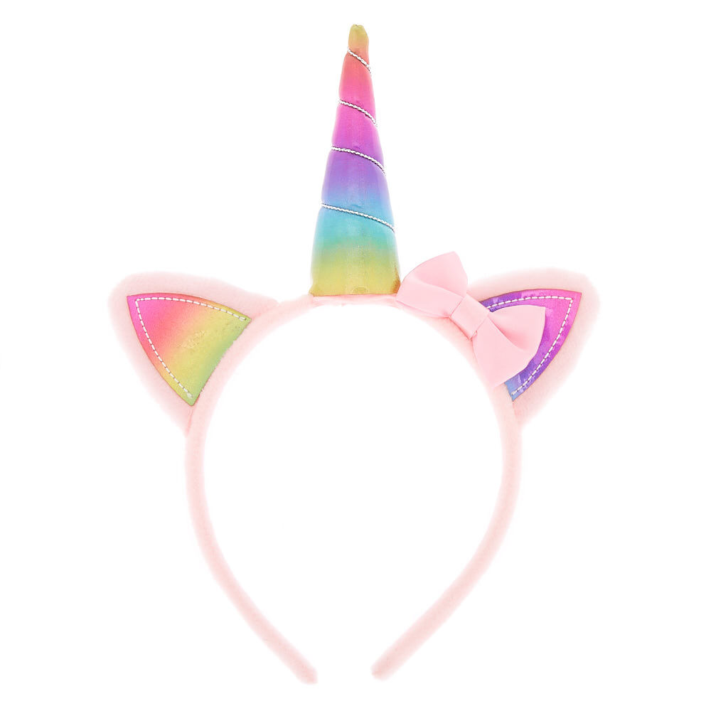Claire's Club Caticorn Headband - Pink,
