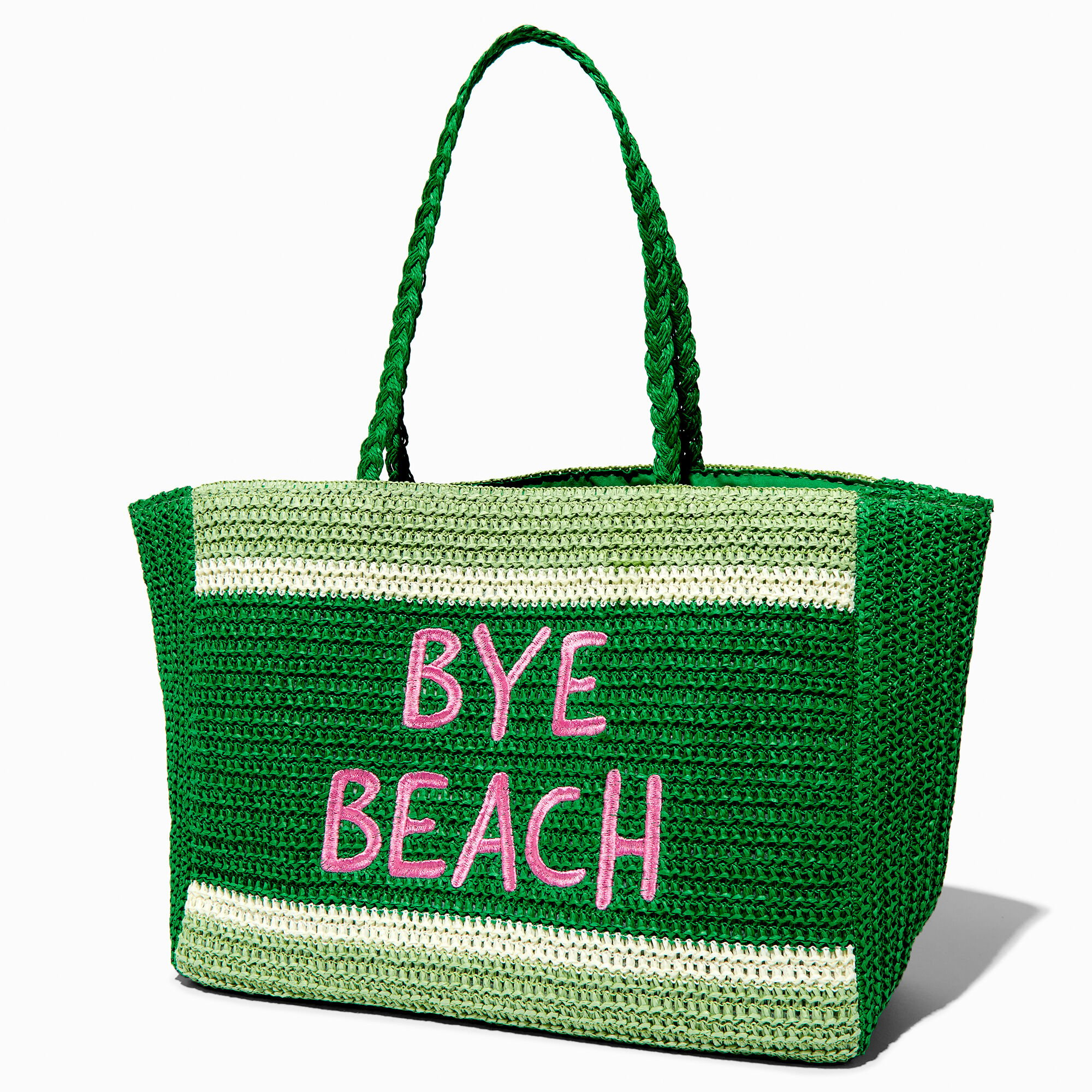 View Claires bye Beach Large Woven Tote Bag information