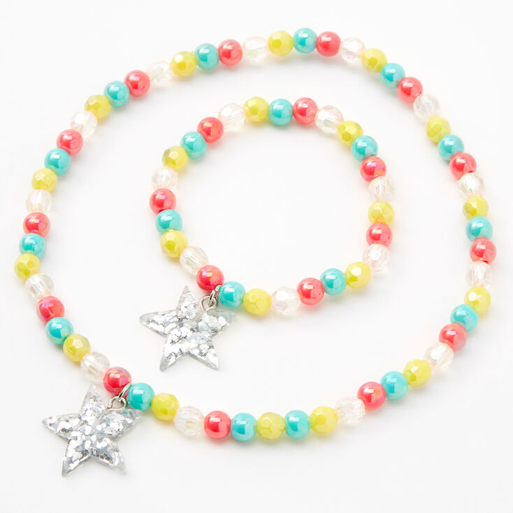 Claire&#39;s Club Star Beaded Jewelry Set - 2 Pack,