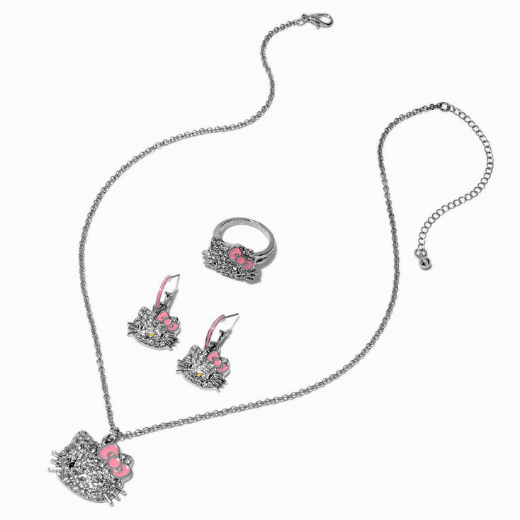 Hello Kitty&reg; 50th Anniversary Claire&#39;s Exclusive Jewellery Set - 3 Pack,