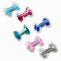 Claire&#39;s Club Pastel Jewel Tone Affirmation Shaker Bow Hair Clips - 6 Pack,