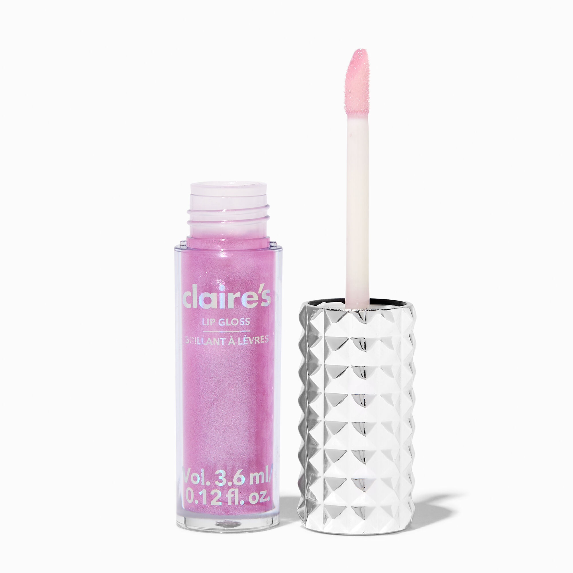 Studded Lip Gloss Wand - Lilac,