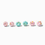 Clous d&rsquo;oreilles donuts mochi - Lot de 3,