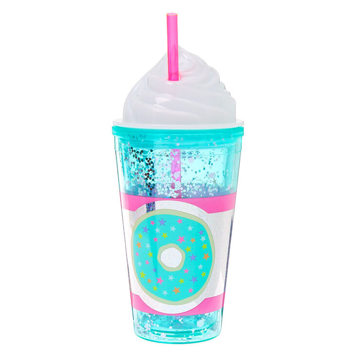 Claire's Gobelet donut frappé - Vert menthe