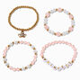 Claire&#39;s Club Princess Beaded Stretch Bracelets - 4 Pack,