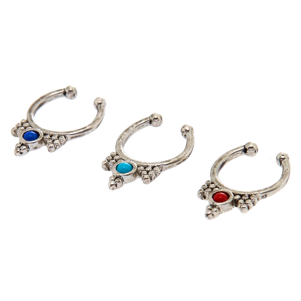 Festy Faux Cartilage Earrings 3 Pack