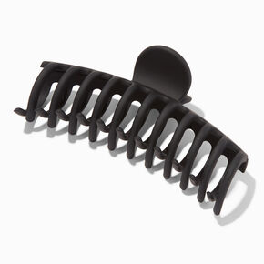 Matte Black Large Hair Claw,