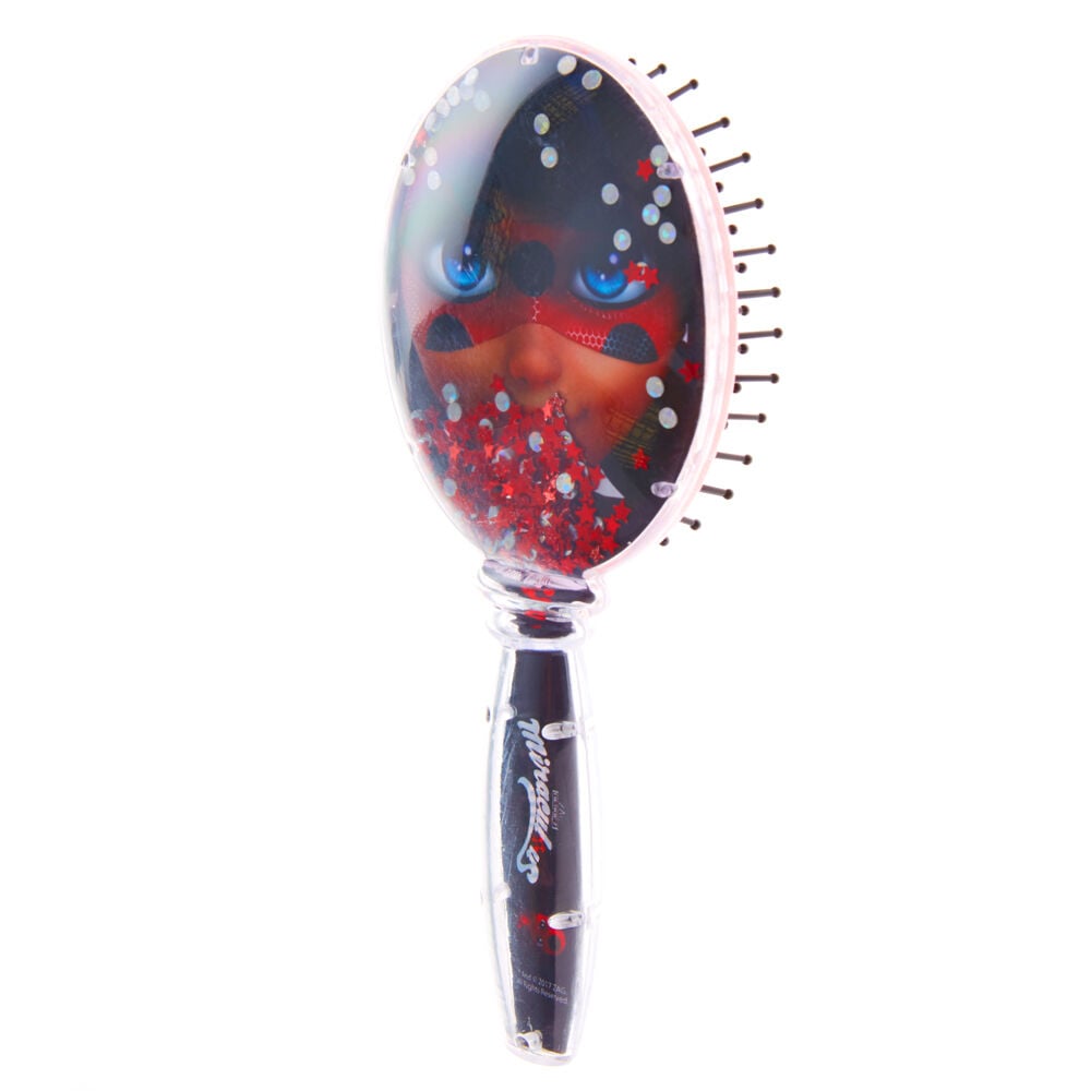 Miraculous™ Ladybug Glitter Dome Hair Brush,