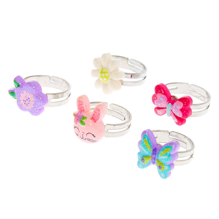 Claire&#39;s Club Spring Rings - 5 Pack,