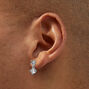 Silver-tone Cubic Zirconia Basic Round Jewelry Set - 2 Pack,