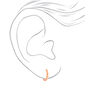 18kt Rose Gold Plated 14MM Hoop Earrings,