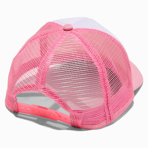 Pink DIY Trucker-Style Hat,