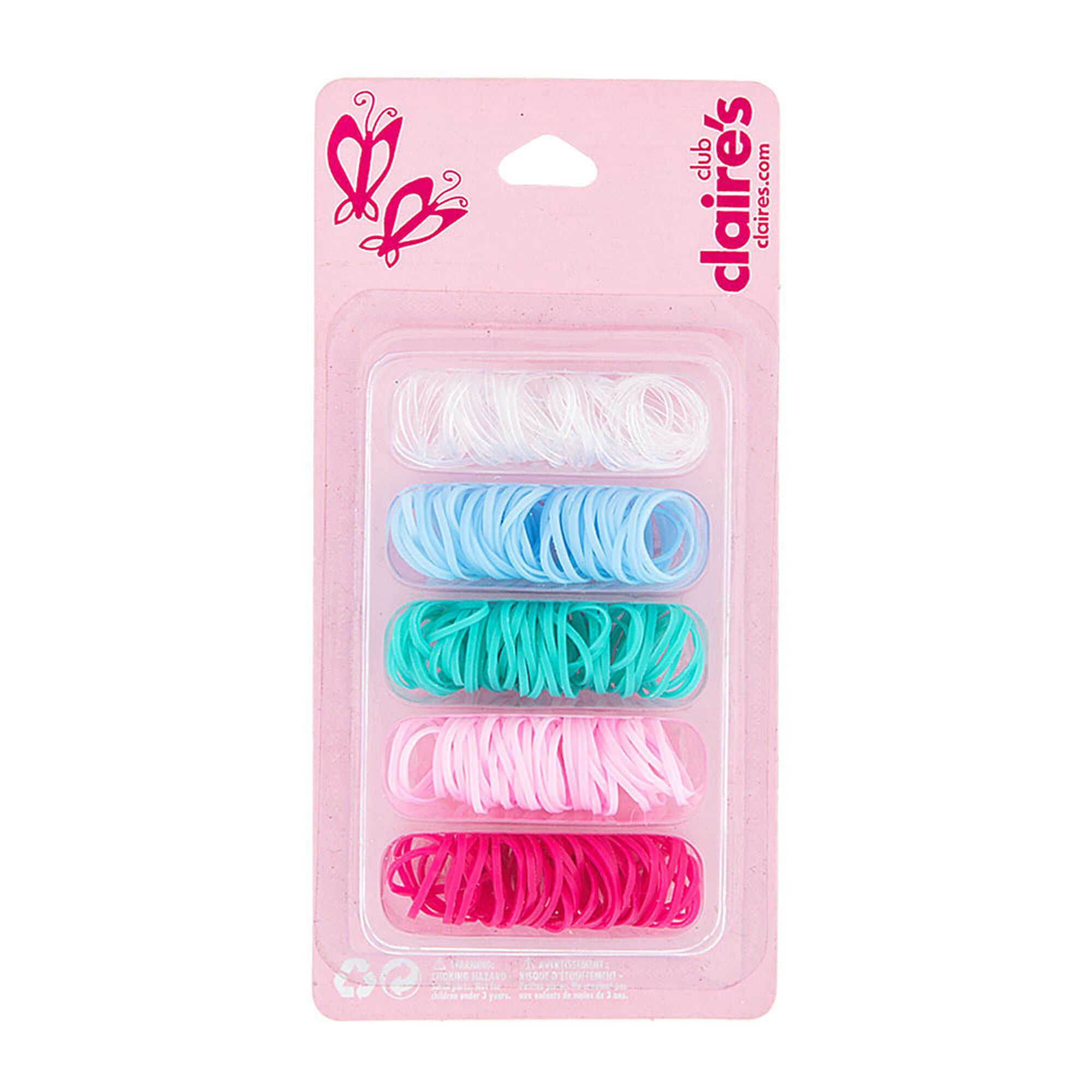 Claire S Club Mini Elastic Hair Ties Claire S Us