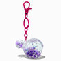 Perfume Bottle Water-Filled Keychain,