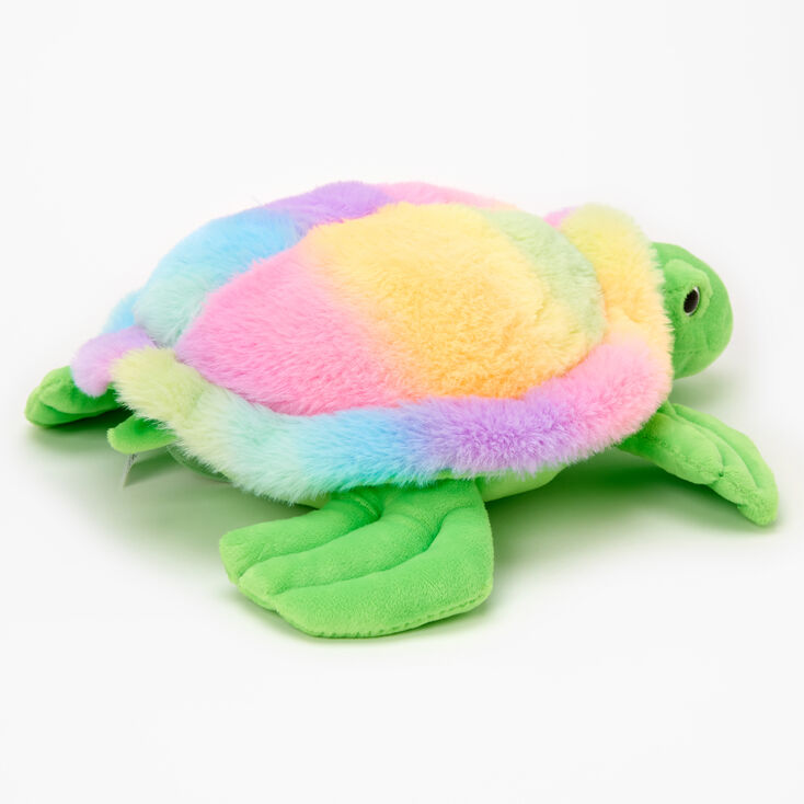 Fiesta&trade; Rainbow Sherbet Sea Turtle Plush Toy,