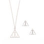 Harry Potter&trade; Deathly Hallows Jewellery Set,