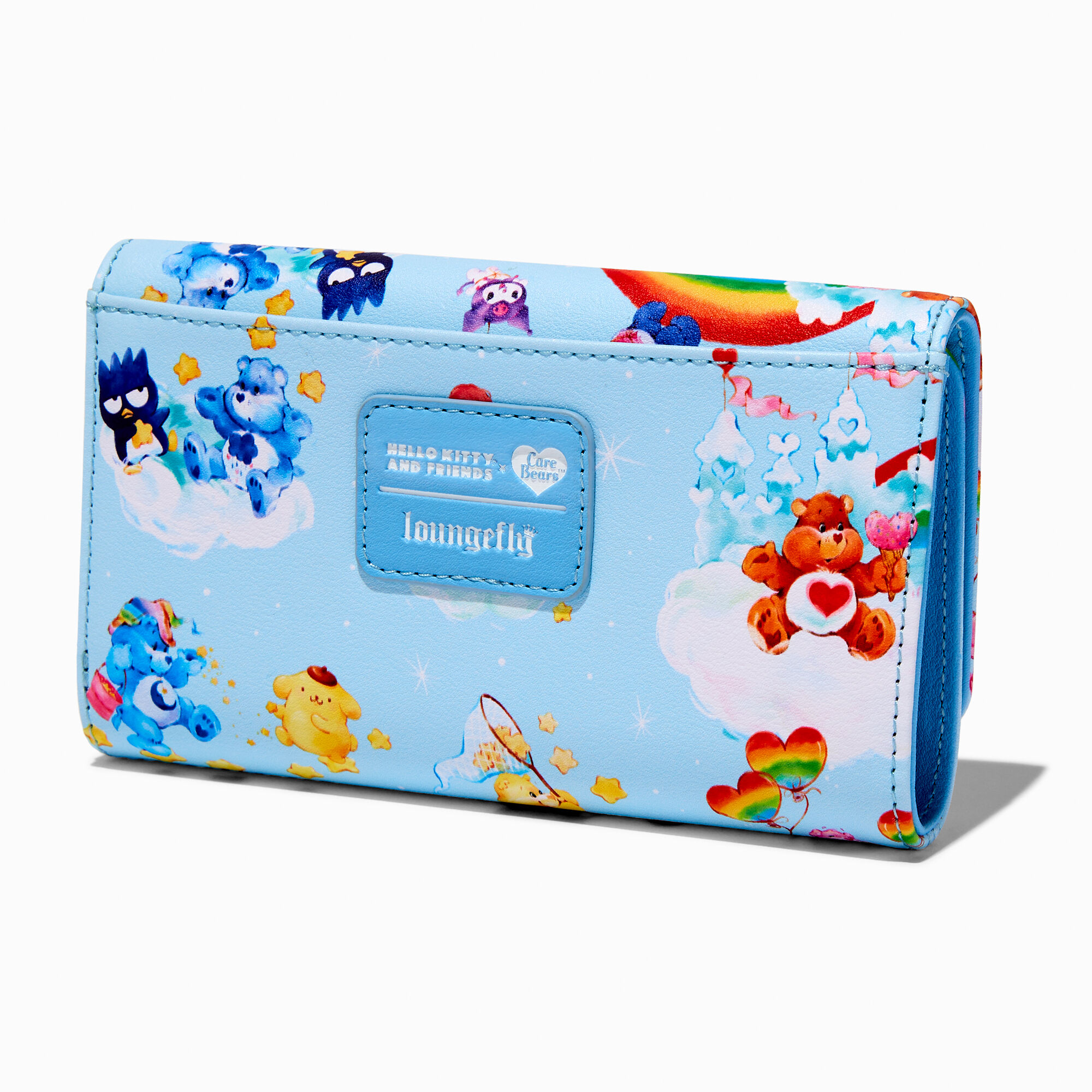 Trousse bleue à paillettes,