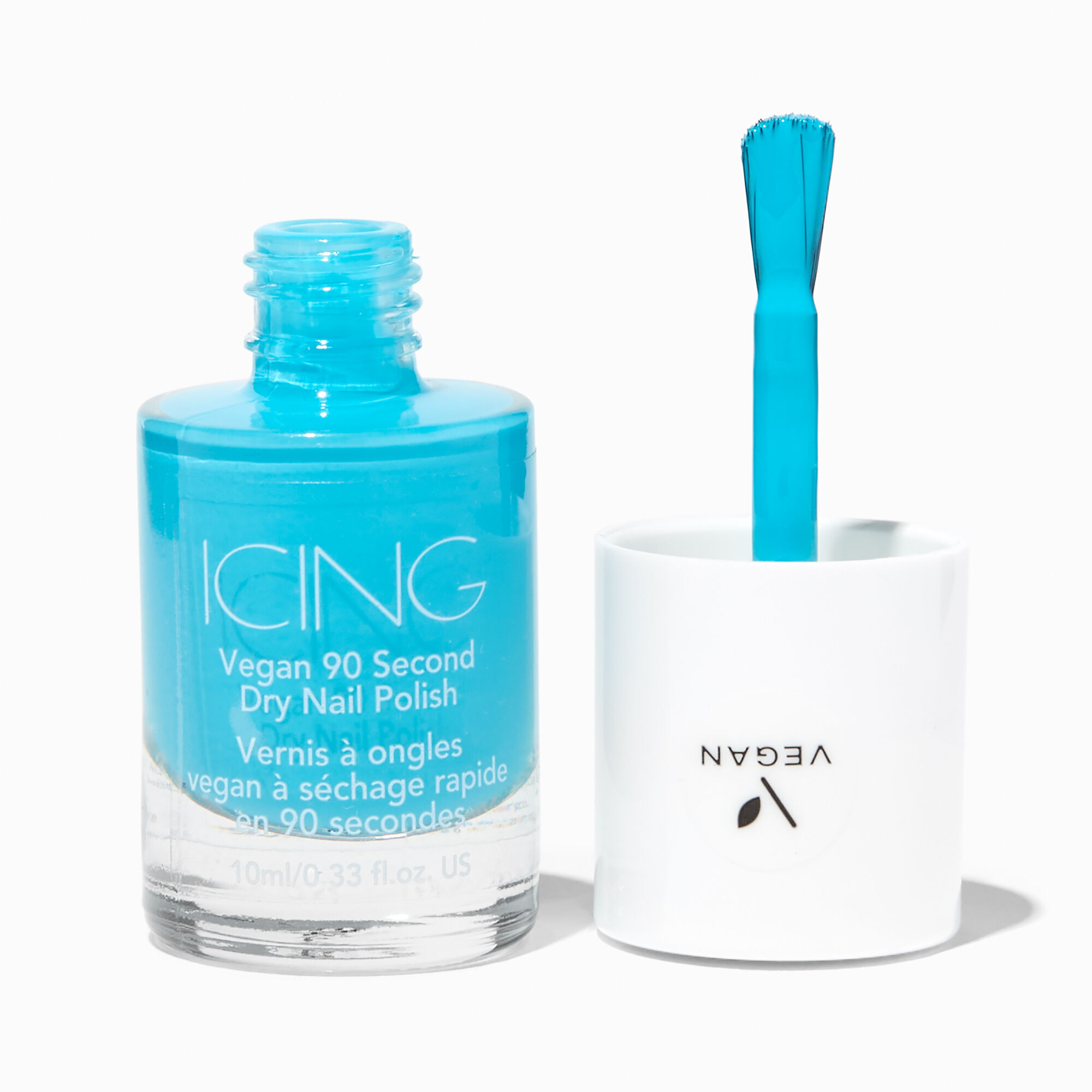 View Claires Vegan 90 Second Dry Nail Polish Meditate information