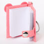  Izzy the Bear Mini Diary Keychain - Pink,