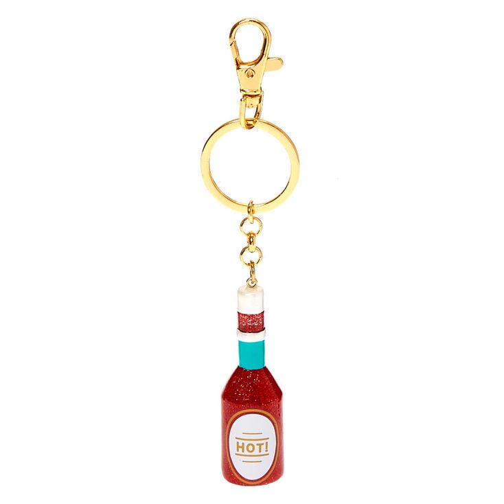 Porte-cl&eacute;s sauce piquante - Rouge,