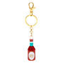 Hot Sauce Keychain - Red,