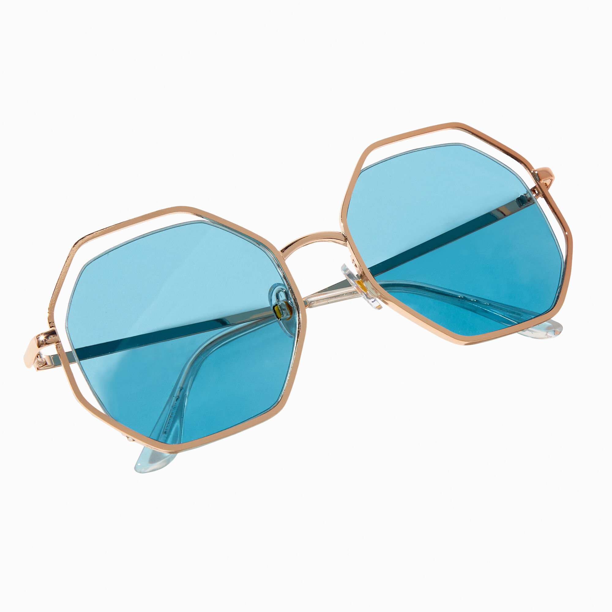 Oversized octagon sales sunglasses