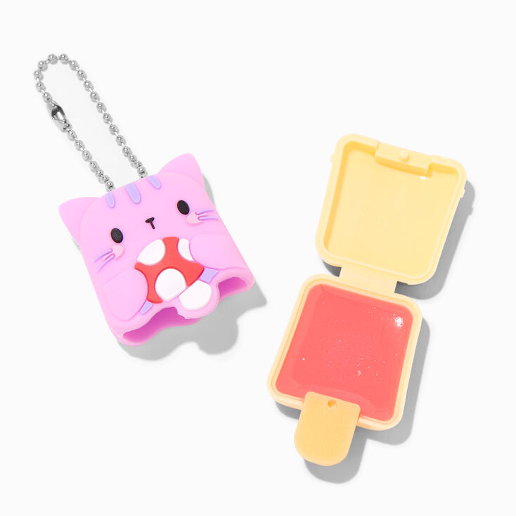 Pucker Pops&reg; Mushroom Cat Lip Gloss - Fruit Punch,