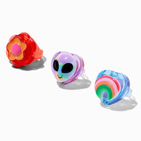 Grovvy Ring Lip Gloss Pot Set - 3 Pack,