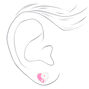 Pink Cherry Mixed Stud Earrings &#40;9 Pack&#41;,