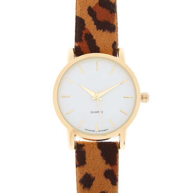 Tortoiseshell Classic Watch - Brown,
