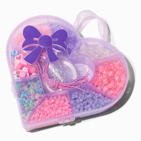 Pink Heart Make-It-Yourself Bead Kit,