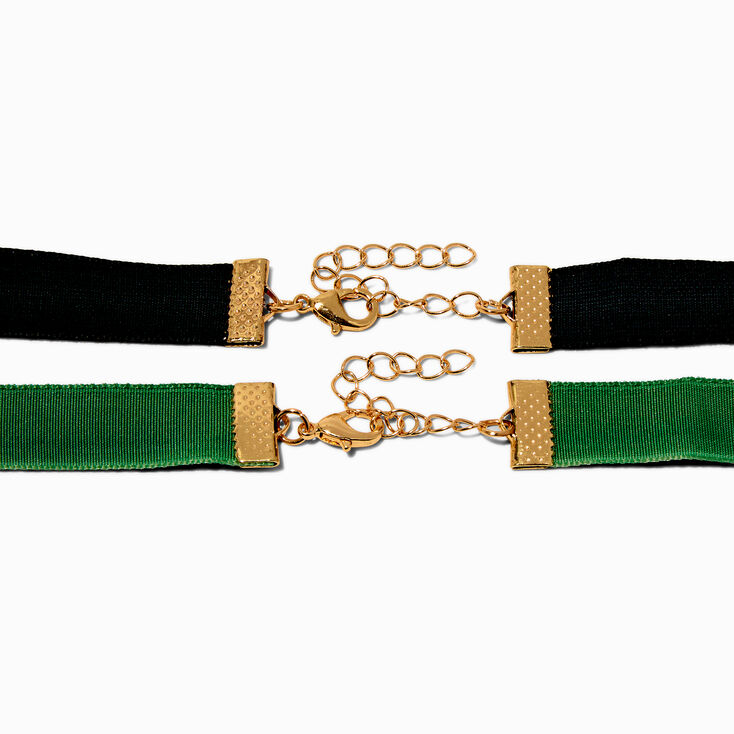 Wicked&trade; Claire&#39;s Exclusive Elphaba Choker Necklace Set - 2 Pack,