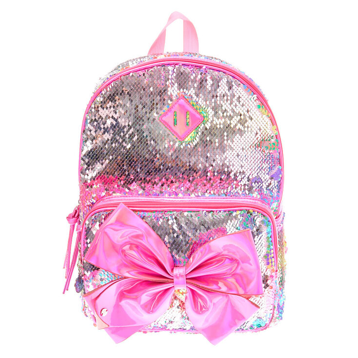 JoJo Siwa™ Rainbow Sequin Bow Backpack