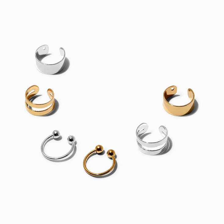 Gold Open Heart Ring,