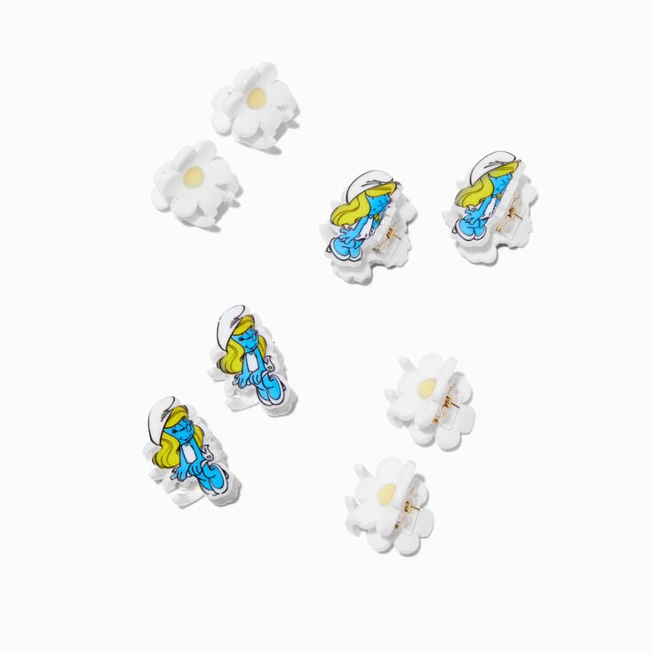 The Smurfs&trade; Claire&#39;s Exclusive Mini Hair Claws - 8 Pack,