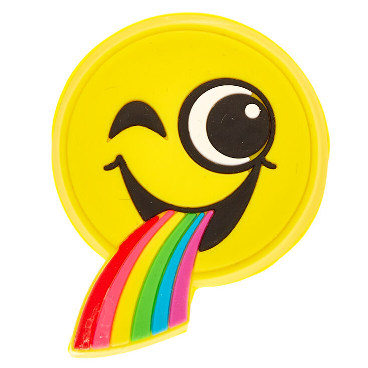 Rainbow Vomit Emoji Strawberry Flavored Lip Gloss,