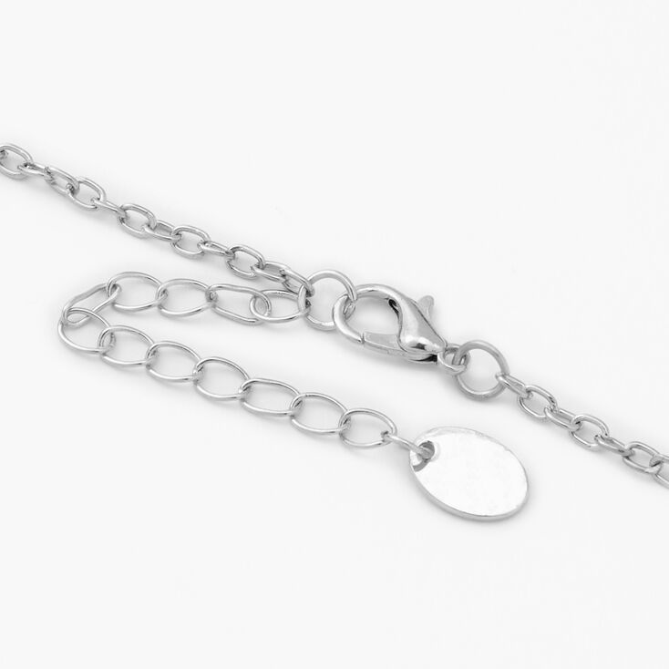 Collier d&eacute;corations couleur argent&eacute;e No&euml;l - Multicolore,