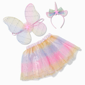 Claire&#39;s Club Pastel Unicorn Dress Up Set - 3 Pack,