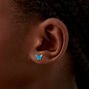 Neon Glow in the Dark Butterfly Stud Earrings - 10 Pack,