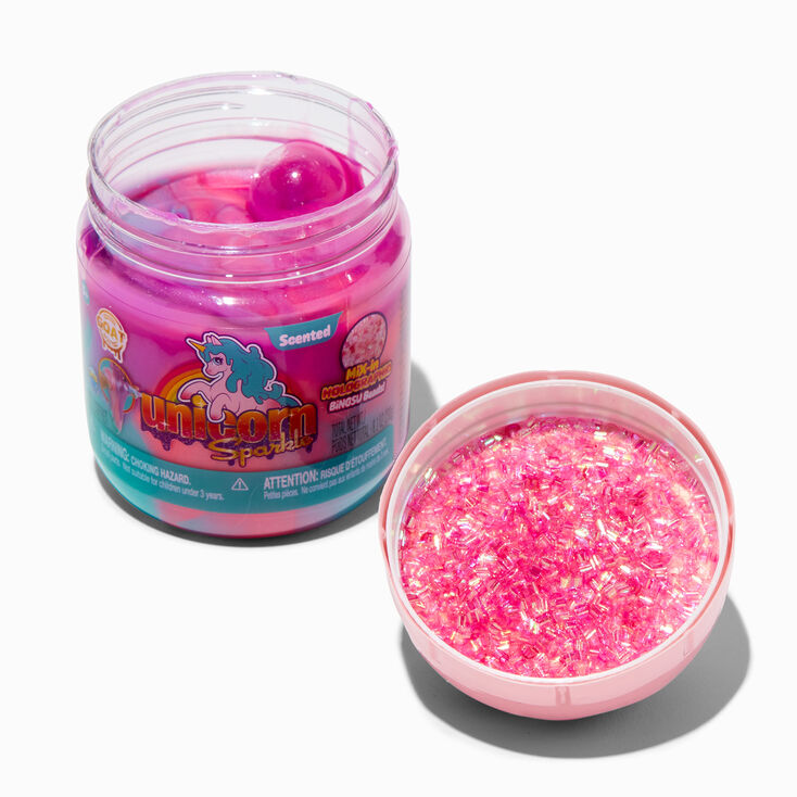 Claire's Orb Unicorn Sparkle Scented Slime Kit