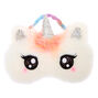 Claire&#39;s Club Pastel Unicorn Sleeping Mask - White,