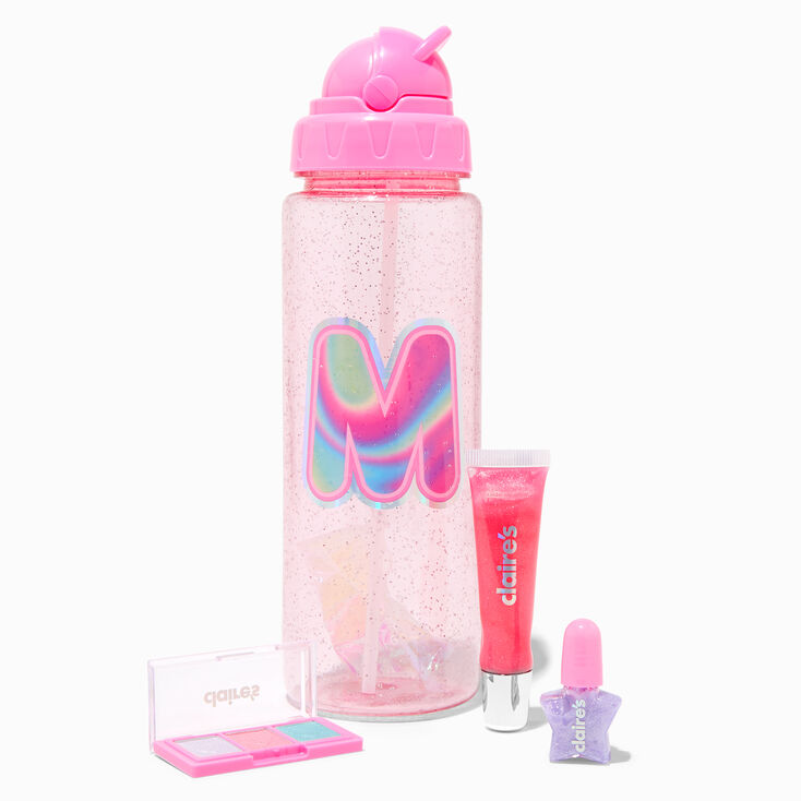 Initial Water Bottle Makeup Set - A,