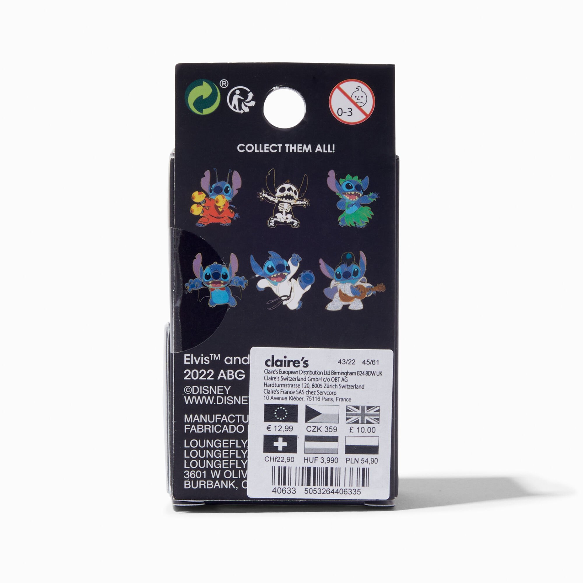 ©Disney Stitch Pin Badge,